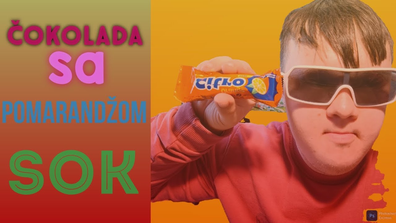 Čokolada sa pomarandžom i sok