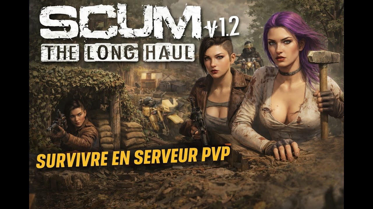 SCUM 1.2 | Serveur full PvP | On tente de survivre et on s'installe ! | Gameplay Duo Fr | EP 5