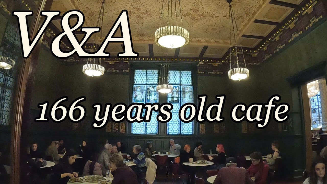 【世界最古のミュージアム・カフェ】ウィリアム・モリスの部屋、ヴィクトリア＆アルバート博物館、ロンドン。