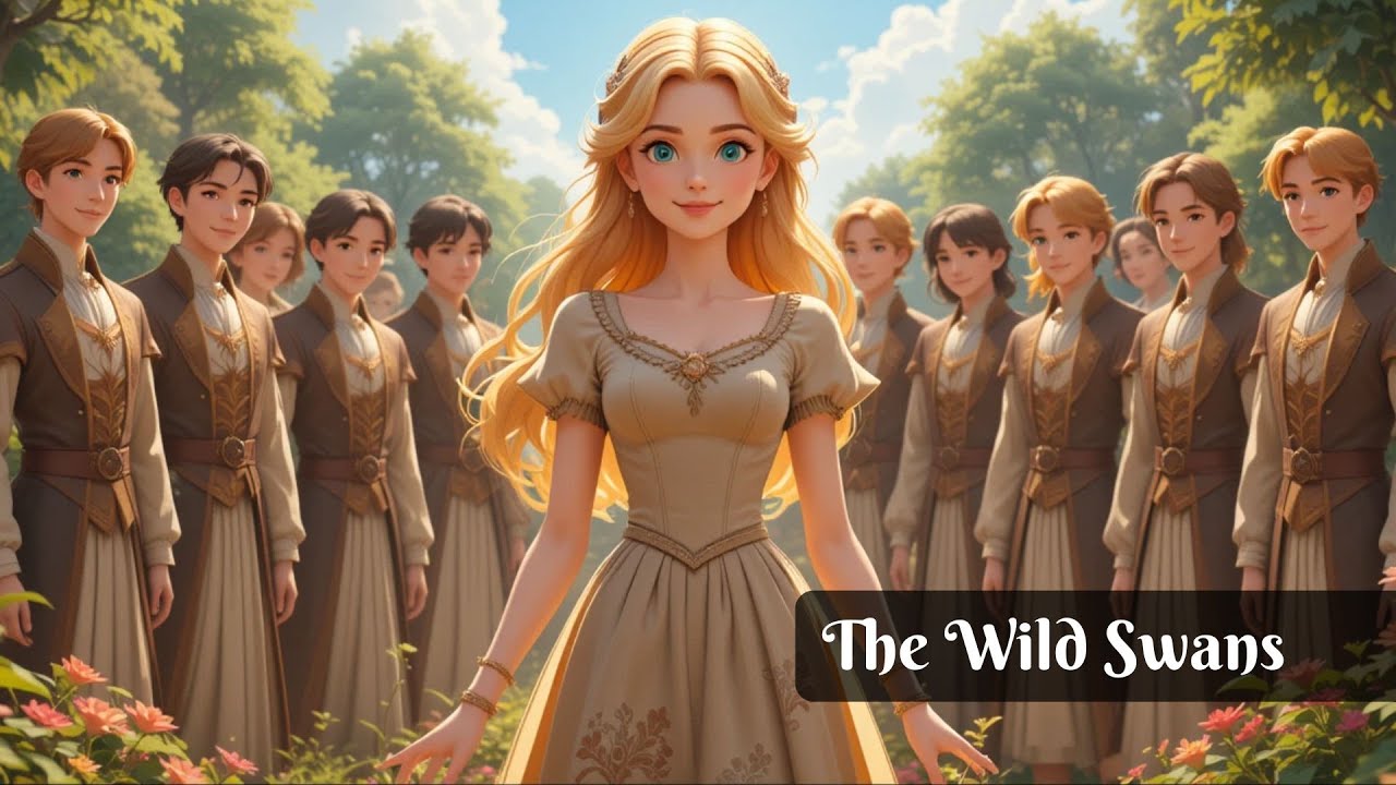 The Wild Swans | Children's Fairy Tales | [ENG VER]