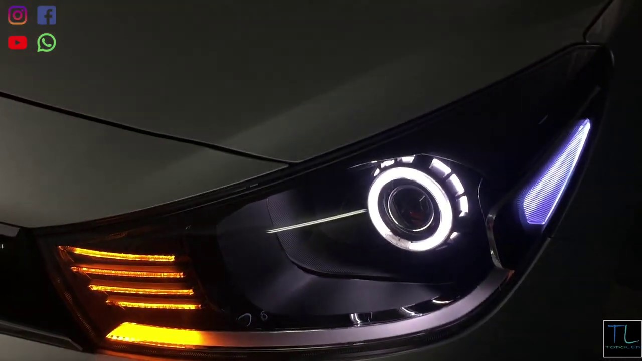 KIA RIO /HEADLIGHTS /FARO LED