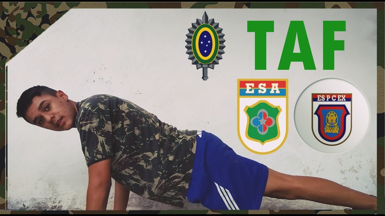 Como treinar barra,flexão,abdominal em casa - TAF ESA/ESPCEX