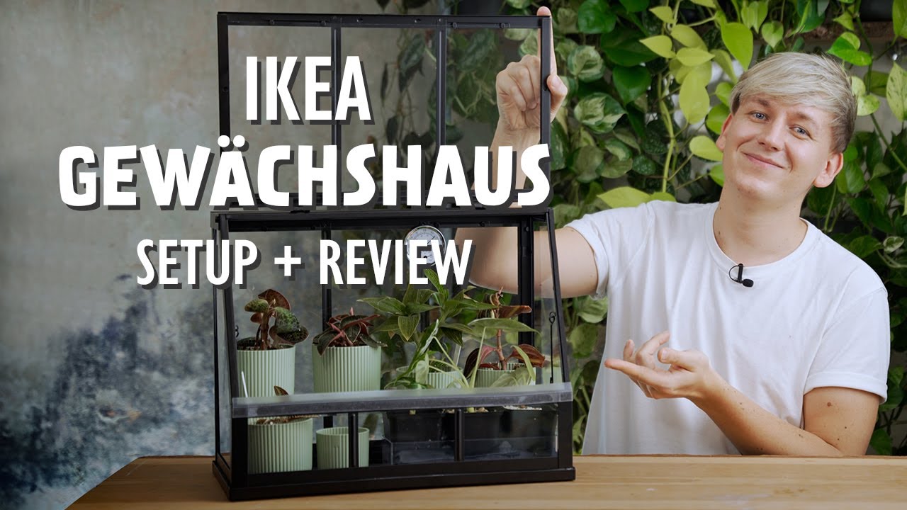 IKEA DIY: ÅKERBÄR Gewächshaus einrichten | So wird dein Zimmergewächshaus zur Aufzuchtstation 🌱