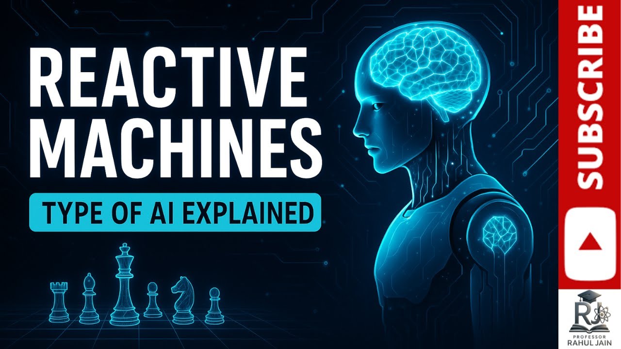 Reactive Machines Explained | Type of AI for Beginners