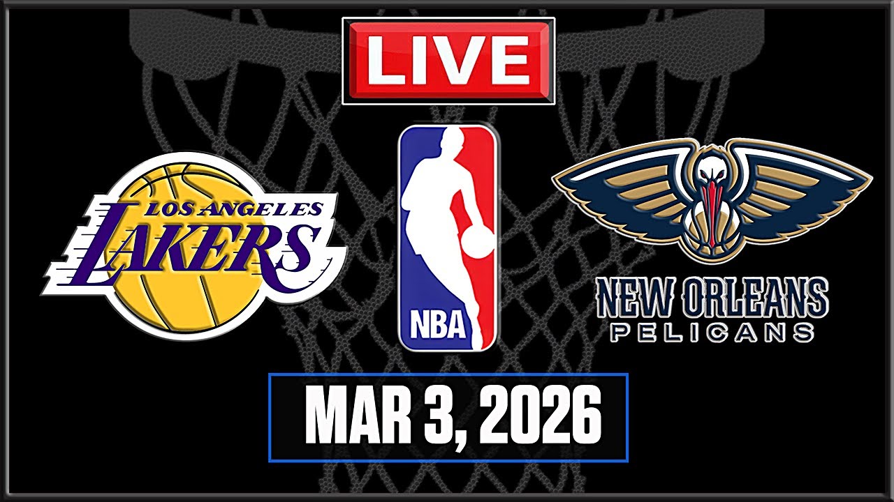 NBA Live! PELICANS vs LAKERS | Los Angeles vs New Orleans | Luka vs Queen | MAR 3 2026 | NBA 2K26