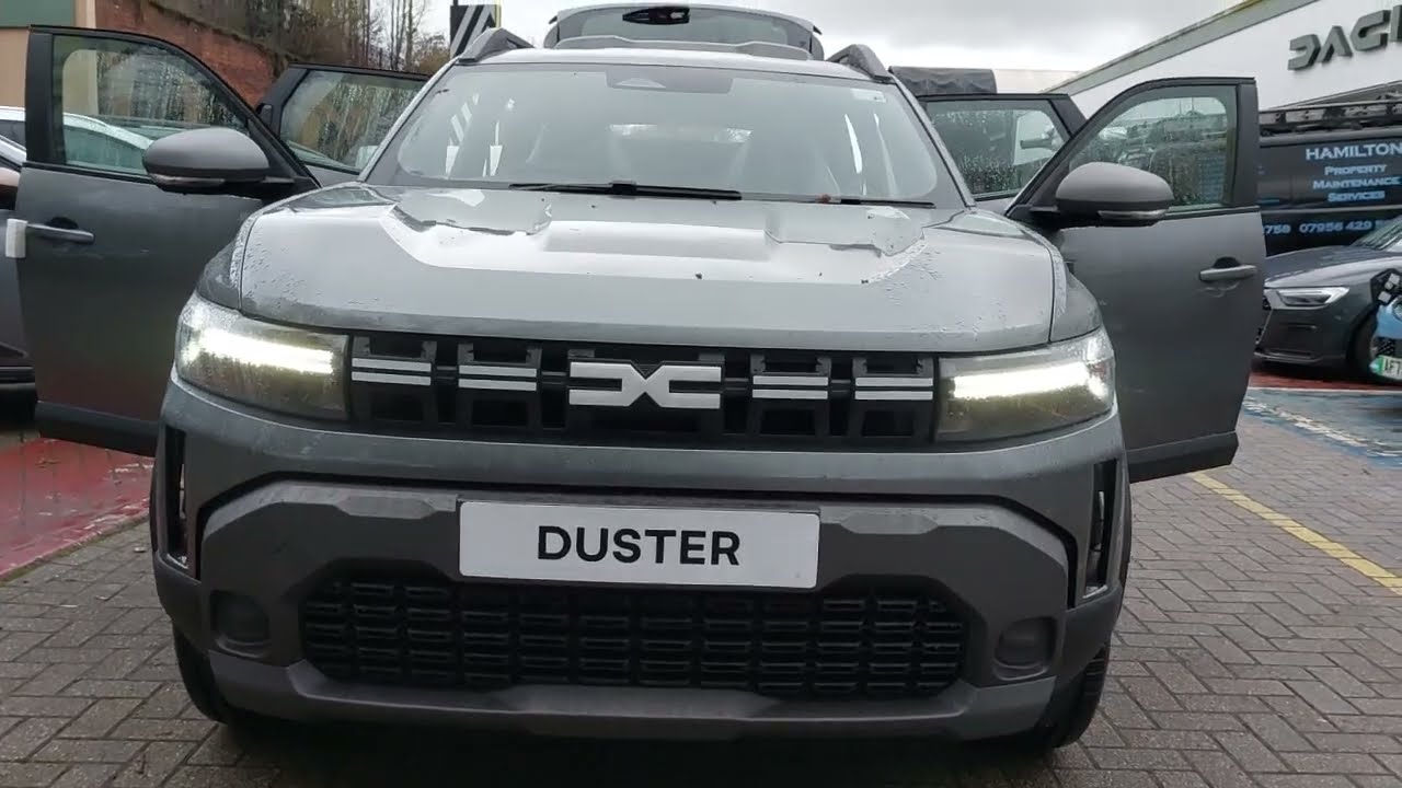 BRAND NEW 2025 DACIA DUSTER PETROL HYBRID EXPRESSION IN SHADOW GREY Metallic paint @ Dacia Croydon