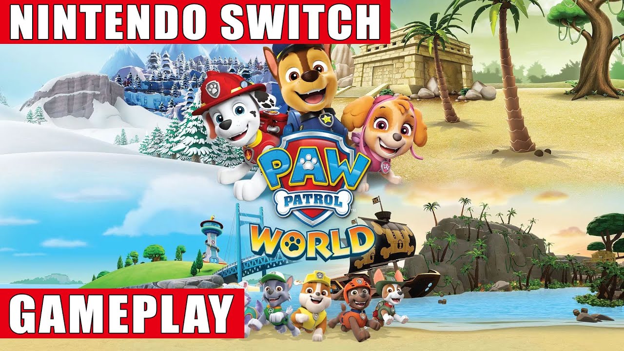 PAW Patrol World Nintendo Switch Gameplay