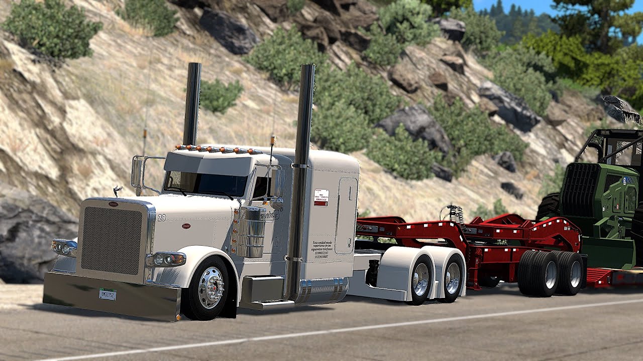 #54 | Oversiza Load Hauling | Peterbilt 389 Custom | Rollin Realistic Driving |ATS1.58