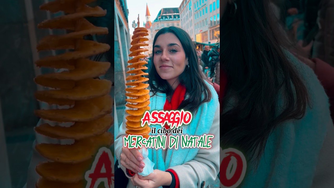 #ASSAGGIO IL #CIBO DEI #MERCATINI DI #NATALE A #MONACO 🎄🎅🏻