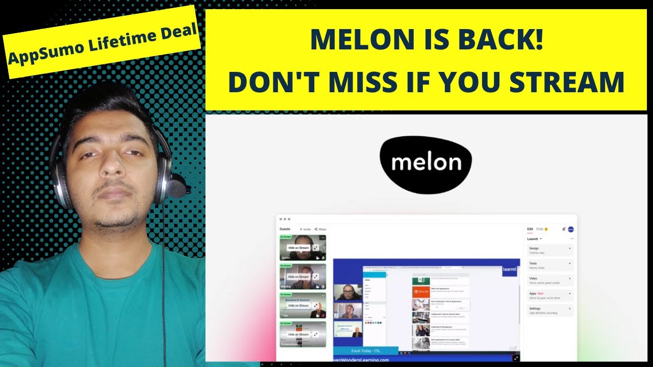 Melon is Back! Best Live Stream Tool | Passivern
