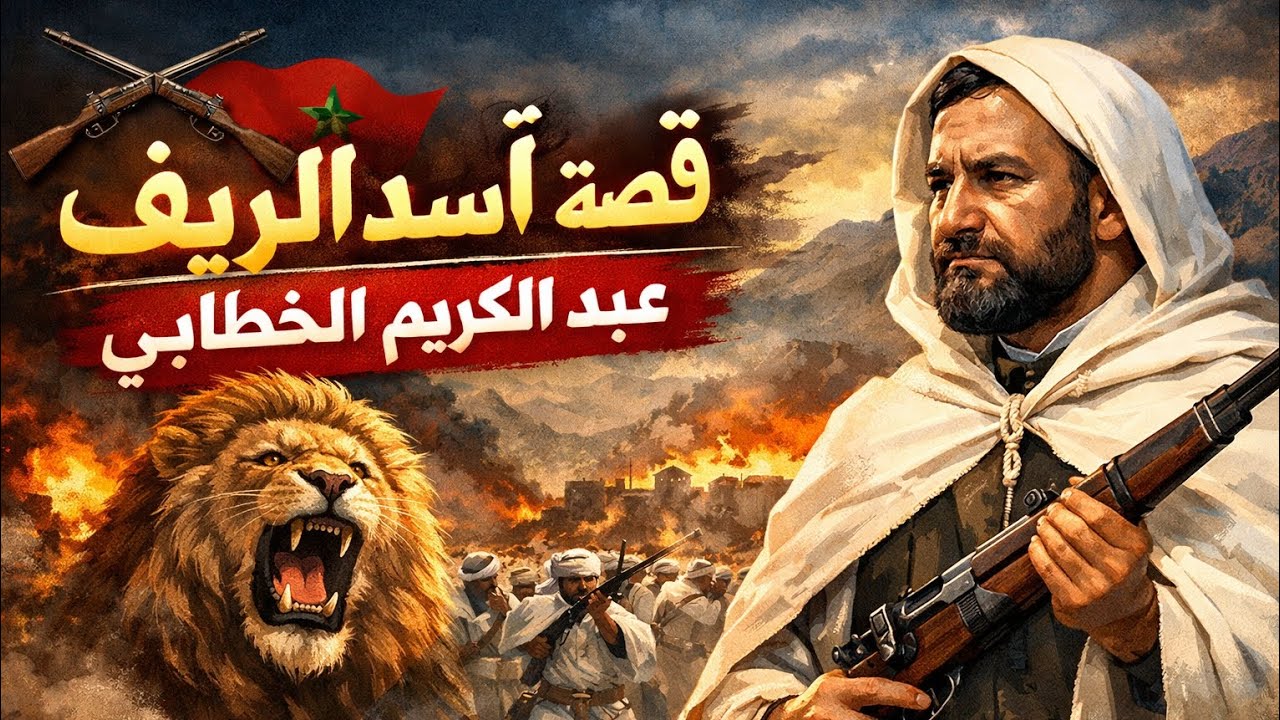 عبد الكريم الخطابي: رمز الحرية 👑🕊️❤️(