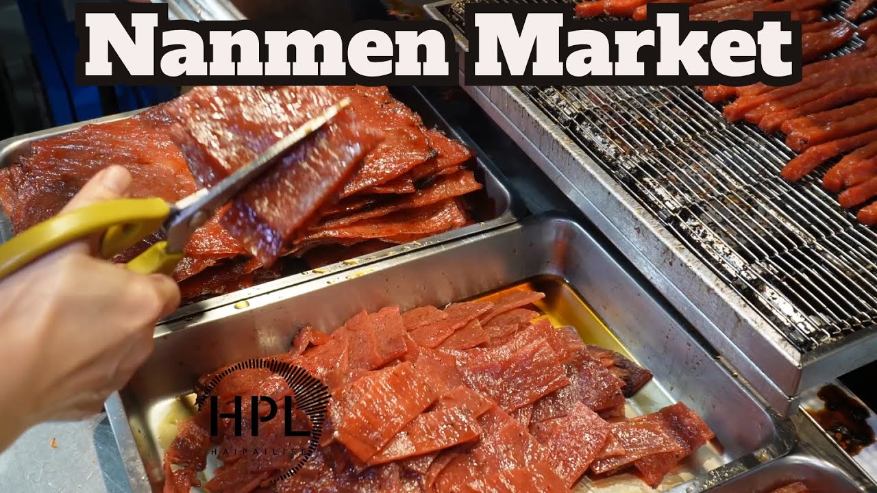 Taste of Taiwan:Taipei #1 Nanmen Market 台北美食記行/南門市場 #traveltaiwan #taipei #market #streetfood