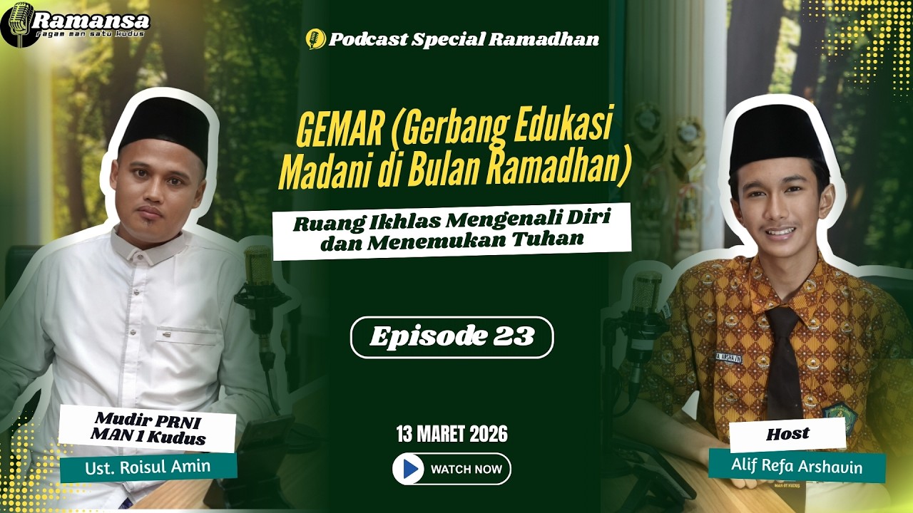 Ruang Ikhlas Mengenali Diri dan Menemukan Tuhan | GEMAR Ep. 23 bersama Ust. Roisul Amin
