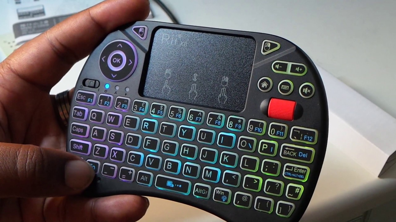 Is it Lit?! Rii Mini Wireless RGB Keyboard