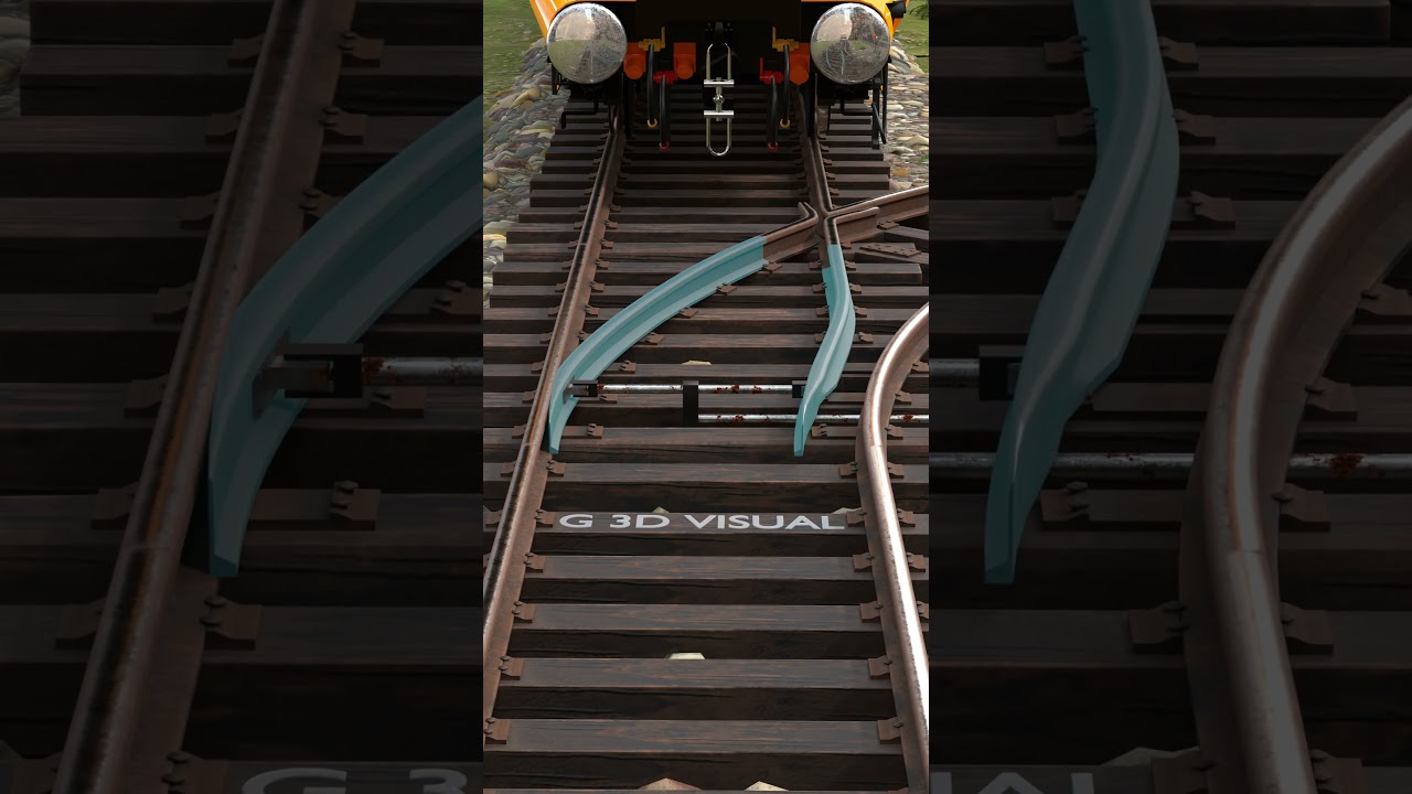 You Won&rsquo;t Believe How Trains Switch Tracks Like a Pro