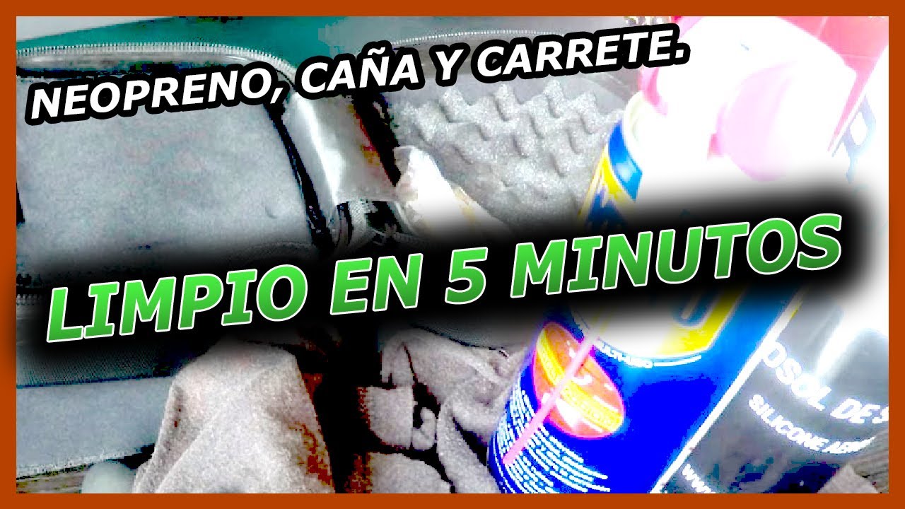 INICIACION PESCA SPINNING✅ (7) Mantenimiento y Limpieza secador neopreno