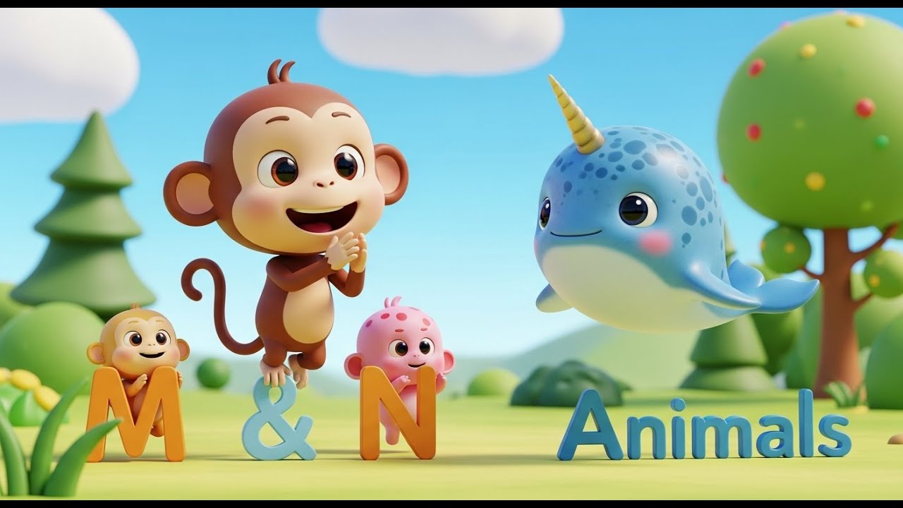 A Is for Alligator, Small and Cute! | A to Z Alphabet Song for Kids | Nursery Rhymes & Songs