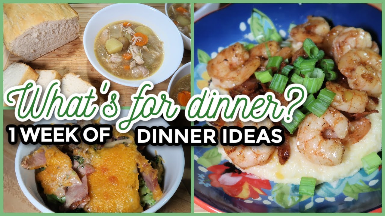 FREEZER CLEANOUT | WHAT'S FOR DINNER? #293 | 7 Real-Life Family Meal Ideas