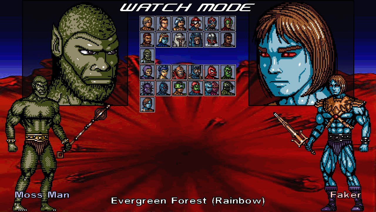 Masters Of The Universe: Eternian Fighters (MUGEN): Moss Man vs Faker (Jan 13, 2026)