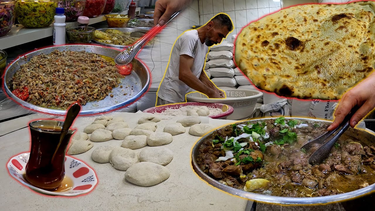 Popular Kurdish Bread and Sandwiches for $1 - Slemani, Kurdistan