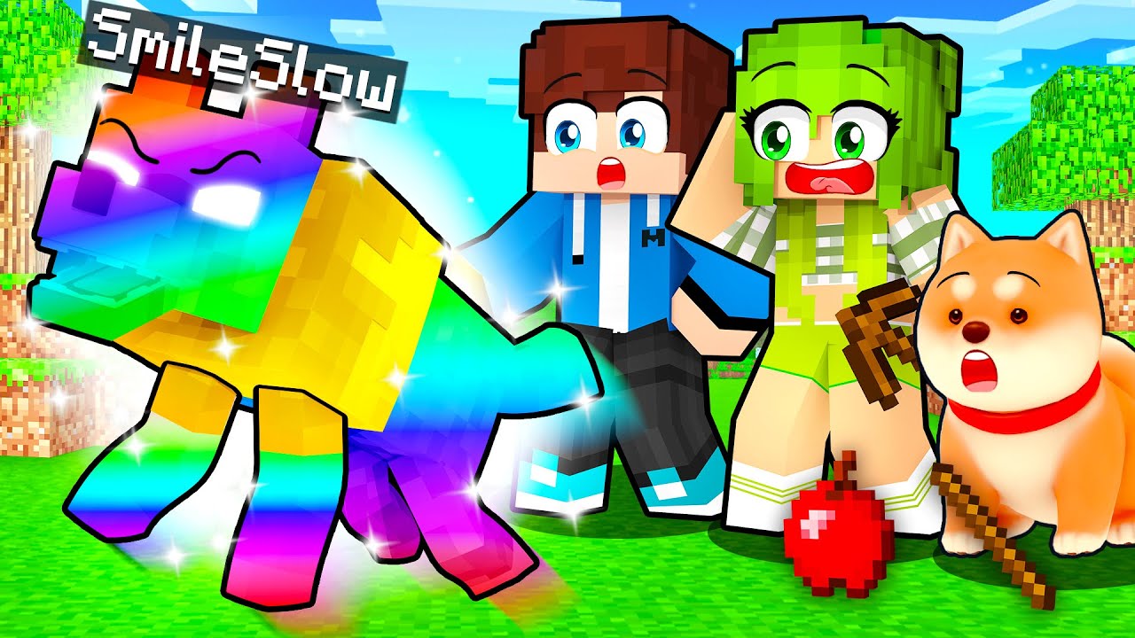 PRANKUJE JAKO TĘCZOWY PIESEK w Minecraft!