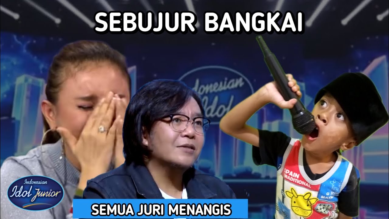 Viral ❗anak ini menyanyikan lagu Sebujur bangkai membuat semua juri menangis histeris