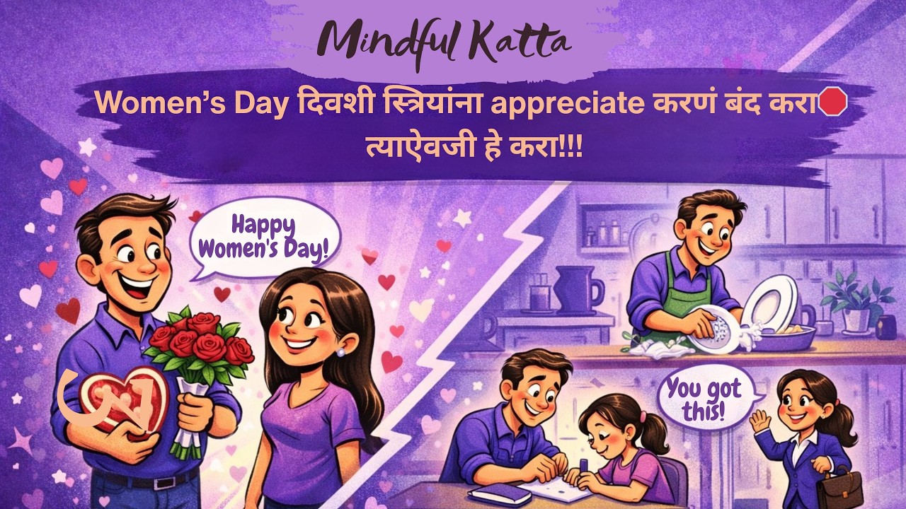 Women’s Day दिवशी स्त्रियांना appreciate करणं बंद करा🛑 त्याऐवजी हे करा!!!
