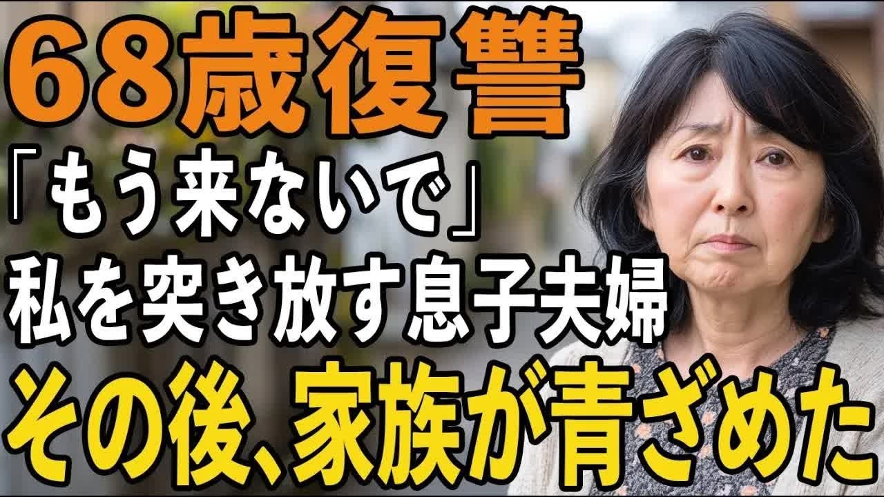 「もう来ないで」と突き放された68歳の母が始めた第二の人生に息子夫婦が震えた理由とは 【60代以上の方へシニアライフ】