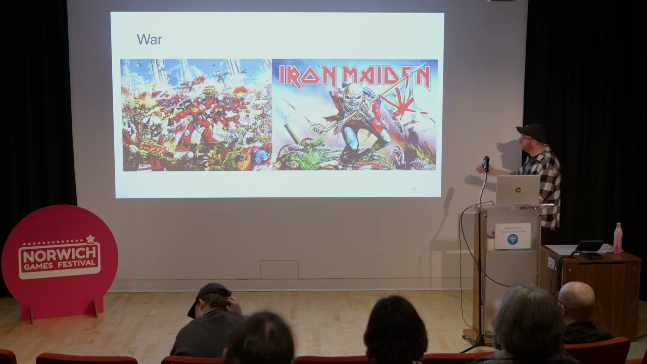 NGF25: Dorian Cozens - Bolt Throwers (Cultural Overlap between Warhammer 40K & British Heavy Metal)
