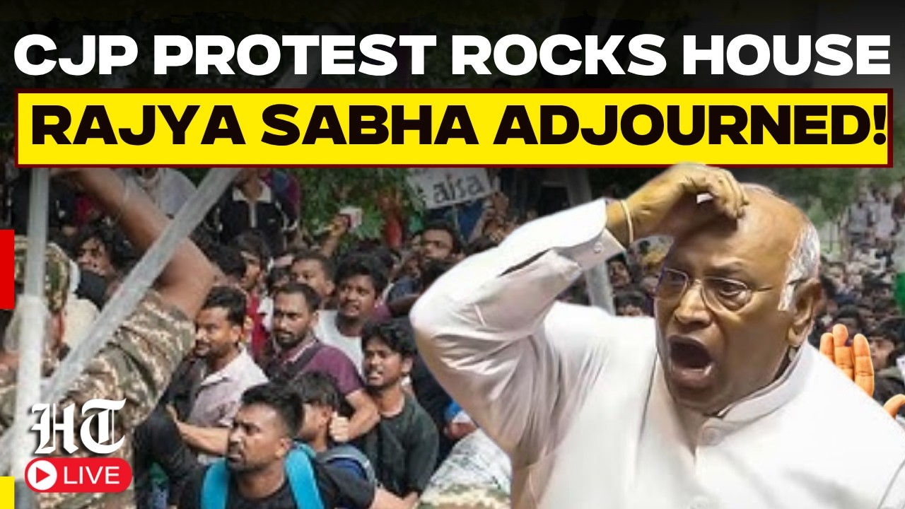 LIVE | CJP Protest & NEET Paper Leak Rock Rajya Sabha; House Adjourned | Sansad | Jantar Mantar