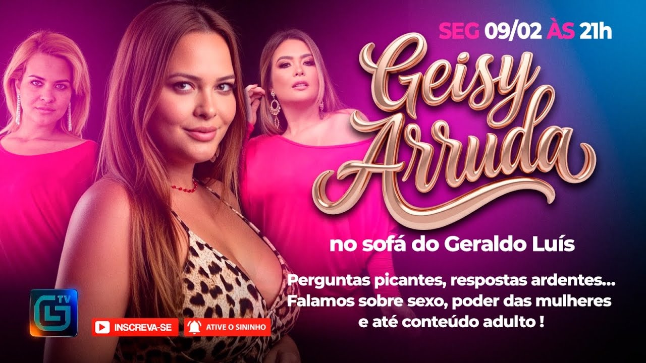 #6 Geisy Arruda - Perguntas picantes, respostas ardentes... #geraldoluistvrecebe 