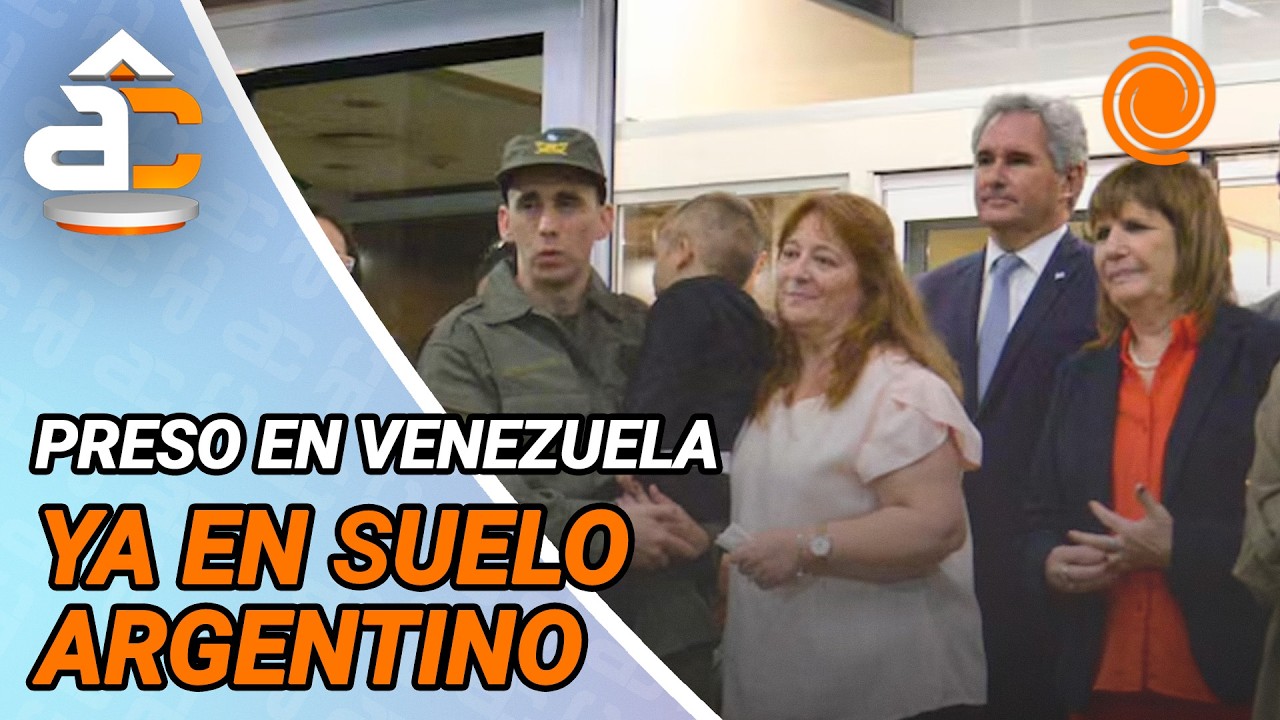 Nahuel Gallo fue liberado por Venezuela y llegó a la Argentina después de casi 500 días preso