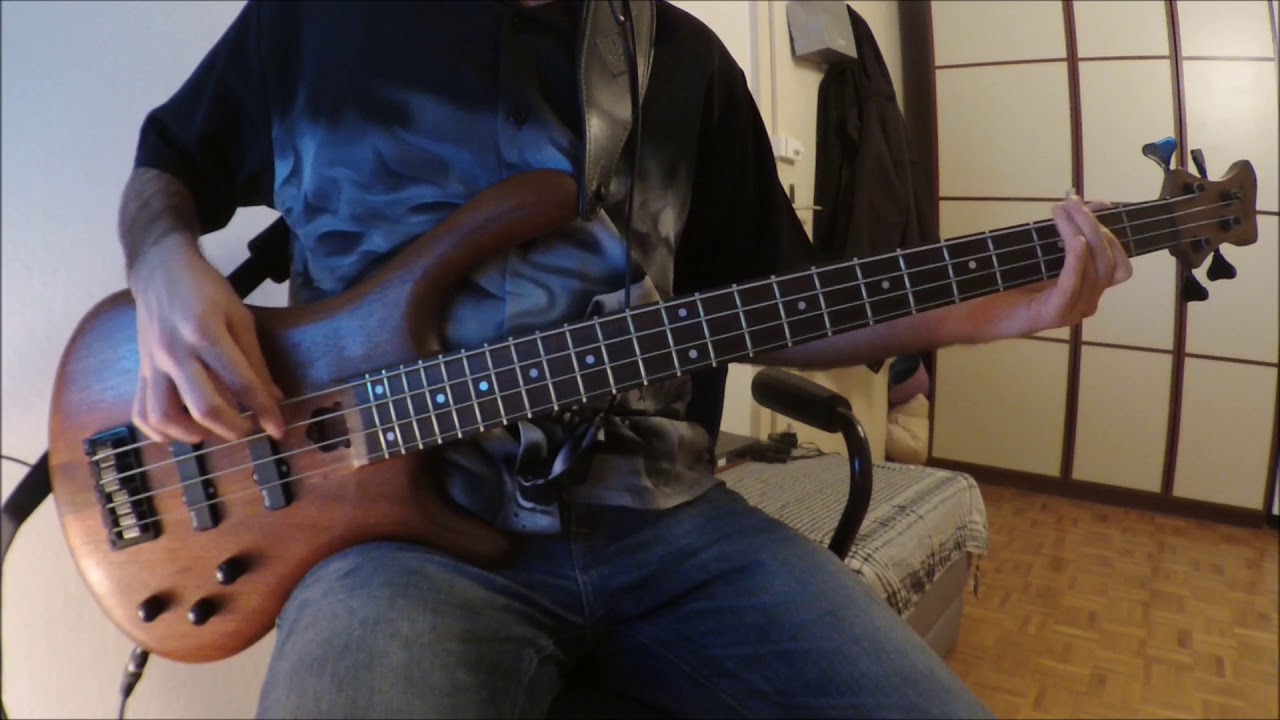 Savatage - Ghost in the ruins (bass cover + tab)