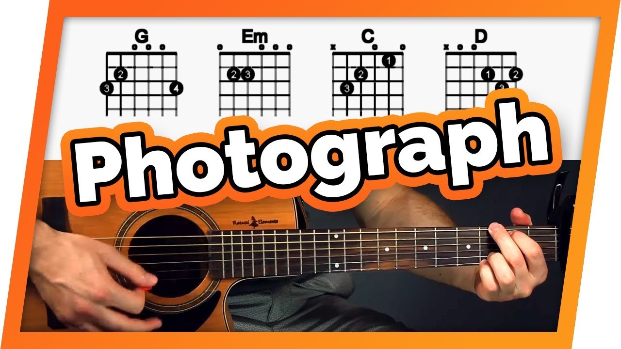 Photograph Guitar Tutorial (Ed Sheeran) Easy Chords Guitar Lesson