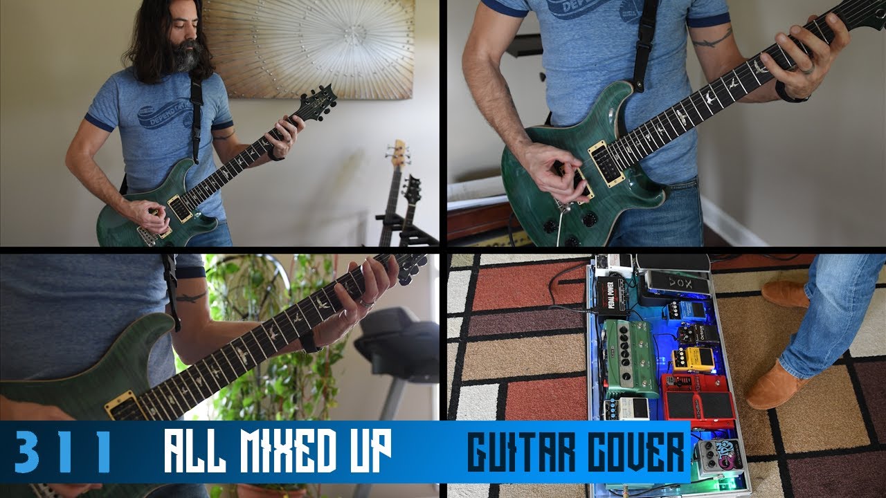 311 ~ All Mixed Up ~ Blue Album ~ Guitar Cover