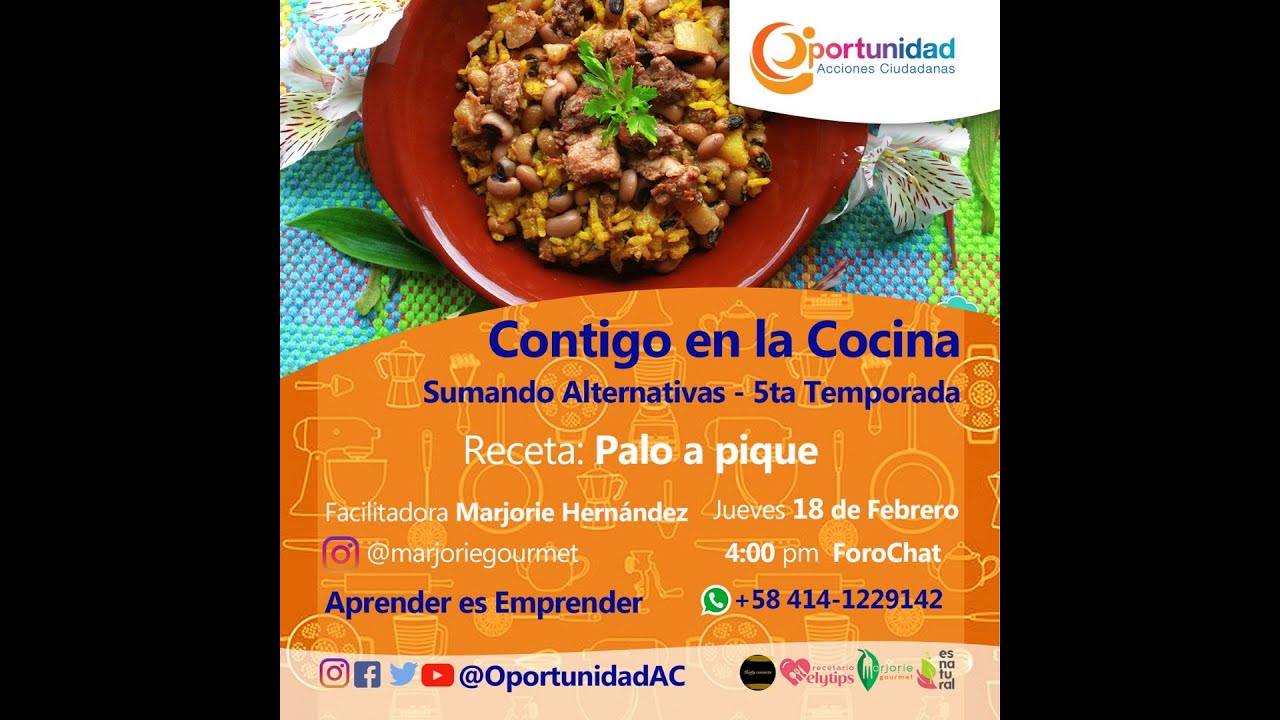 Contigo en la Cocina 5.&ordf; Temporada: Palo a Pique Llanero