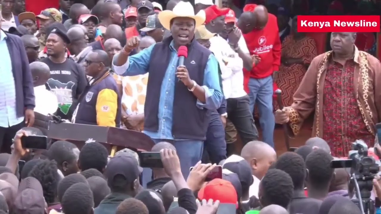HATA ULETE NYOTA AMA JUA AMA MWEZI BADO NI WANTAM.Wamalwa slaps Ruto charging Kisii like never