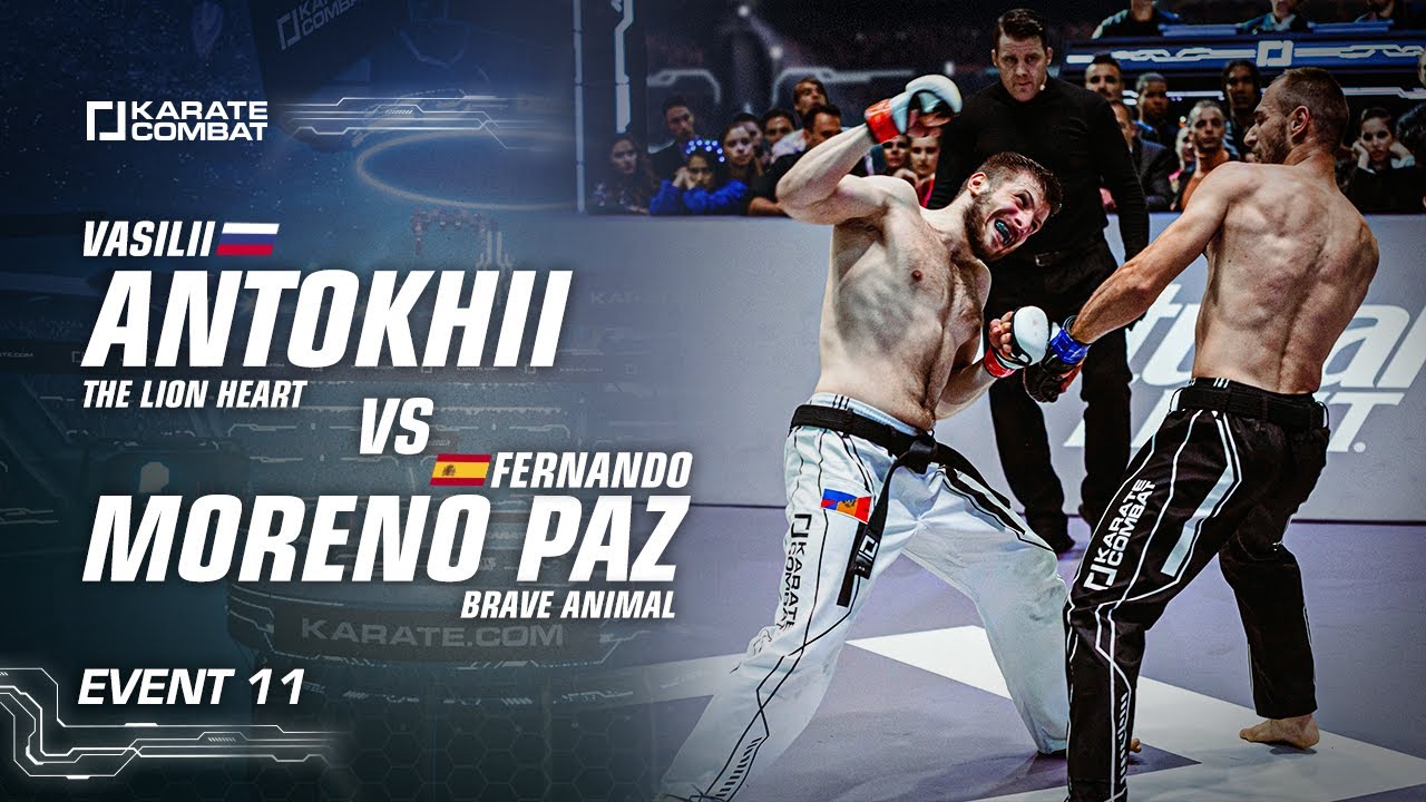 Полный бой: Василий Антохий против Фернандо Паса - Karate Combat S03E11
