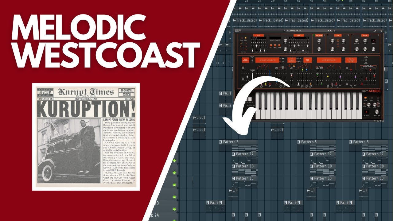 How I Made A Modern G Funk Beat From Scratch!