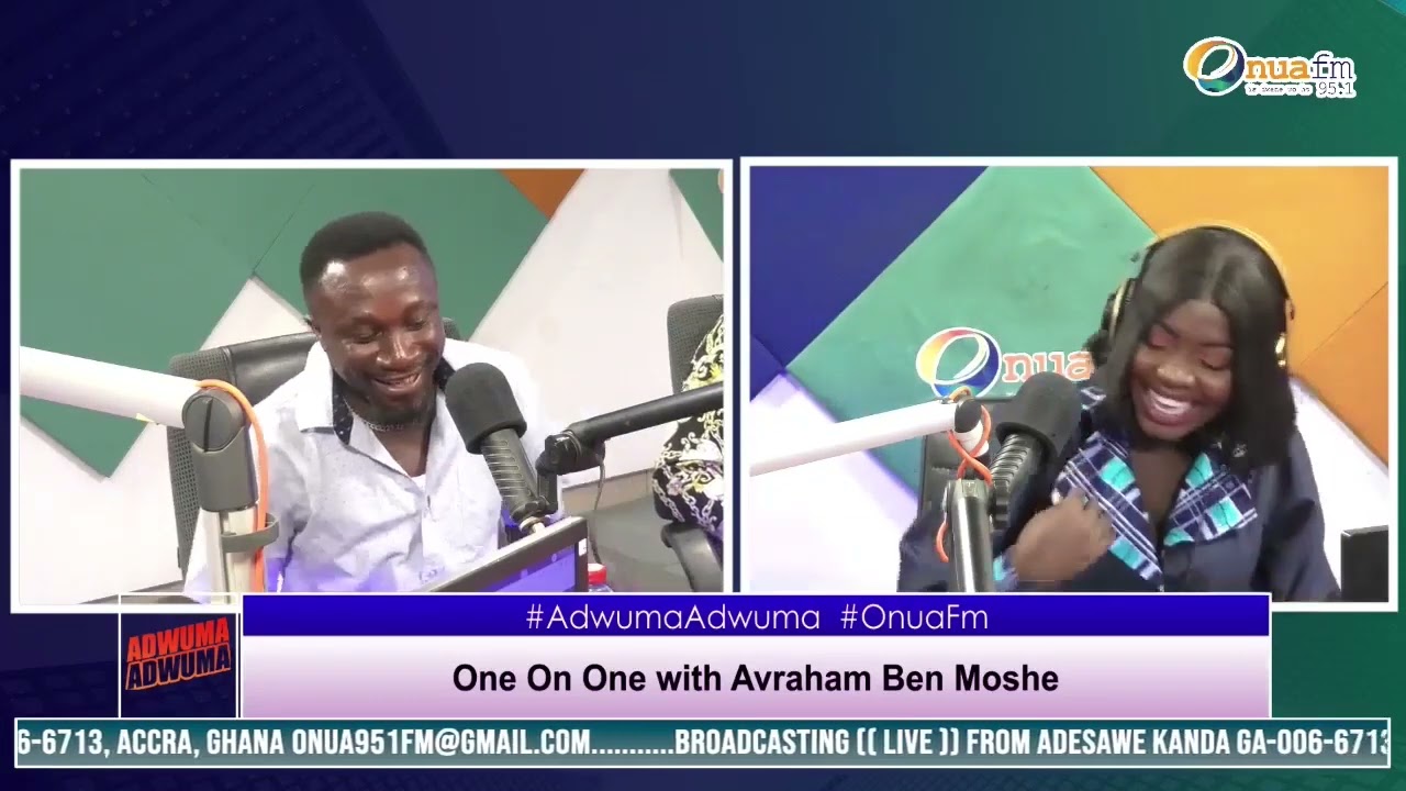 One on one with Avraham Ben Moshe on Adwuma Adwuma with Felicia Osei