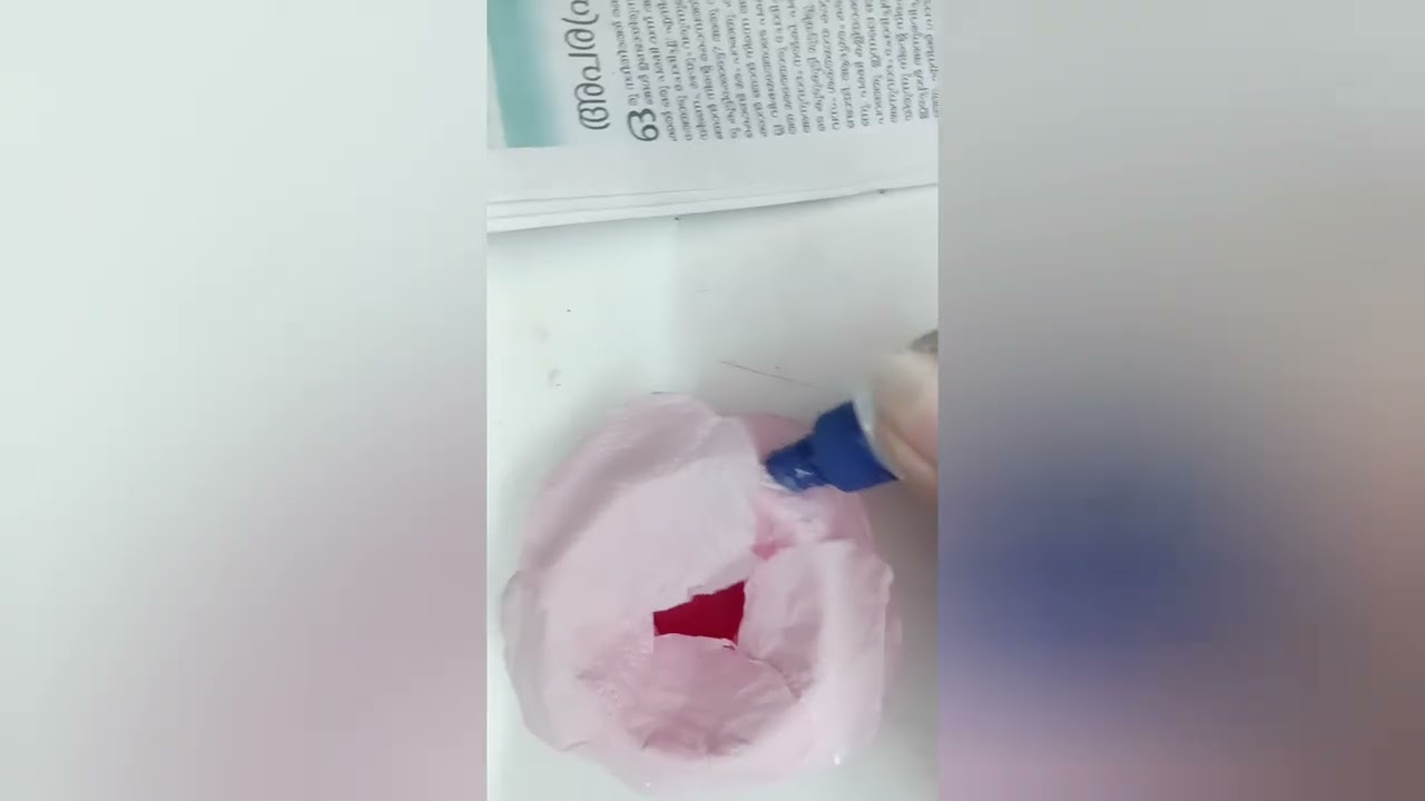Rose flower making easy way#youtubeshorts #craft #shorts #short #rose 