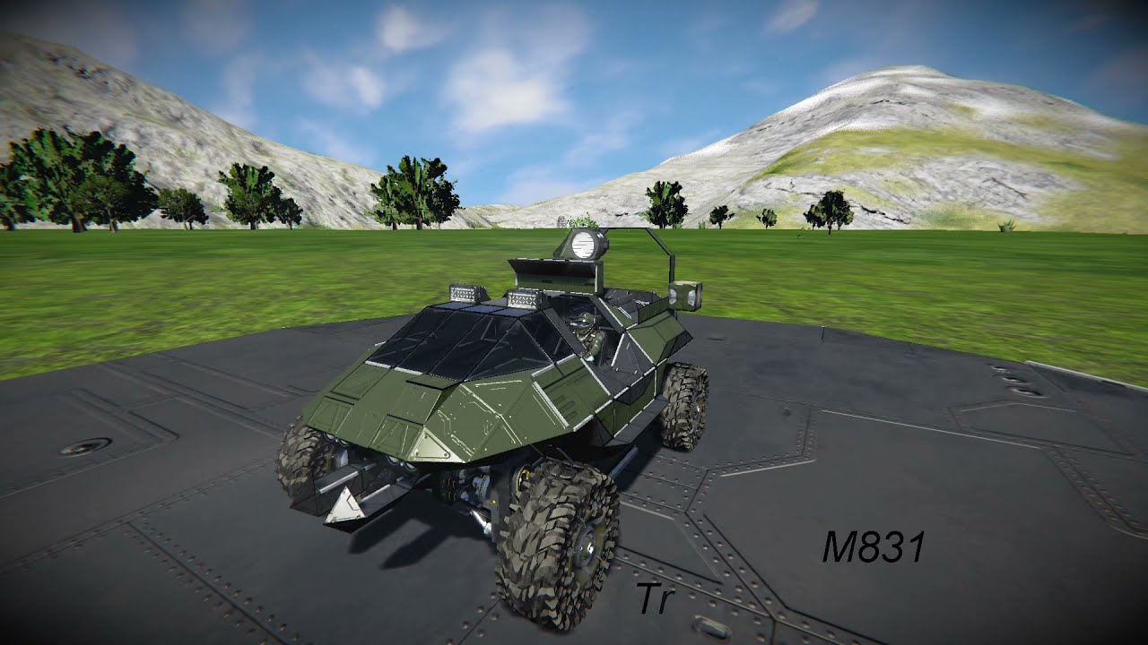 Space Engineers [HALO] Warthogs