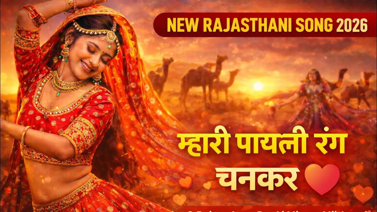 म्हारी पायल री छनकार 💃 | Latest Rajasthani Song 2026 | Marwadi Romantic Song