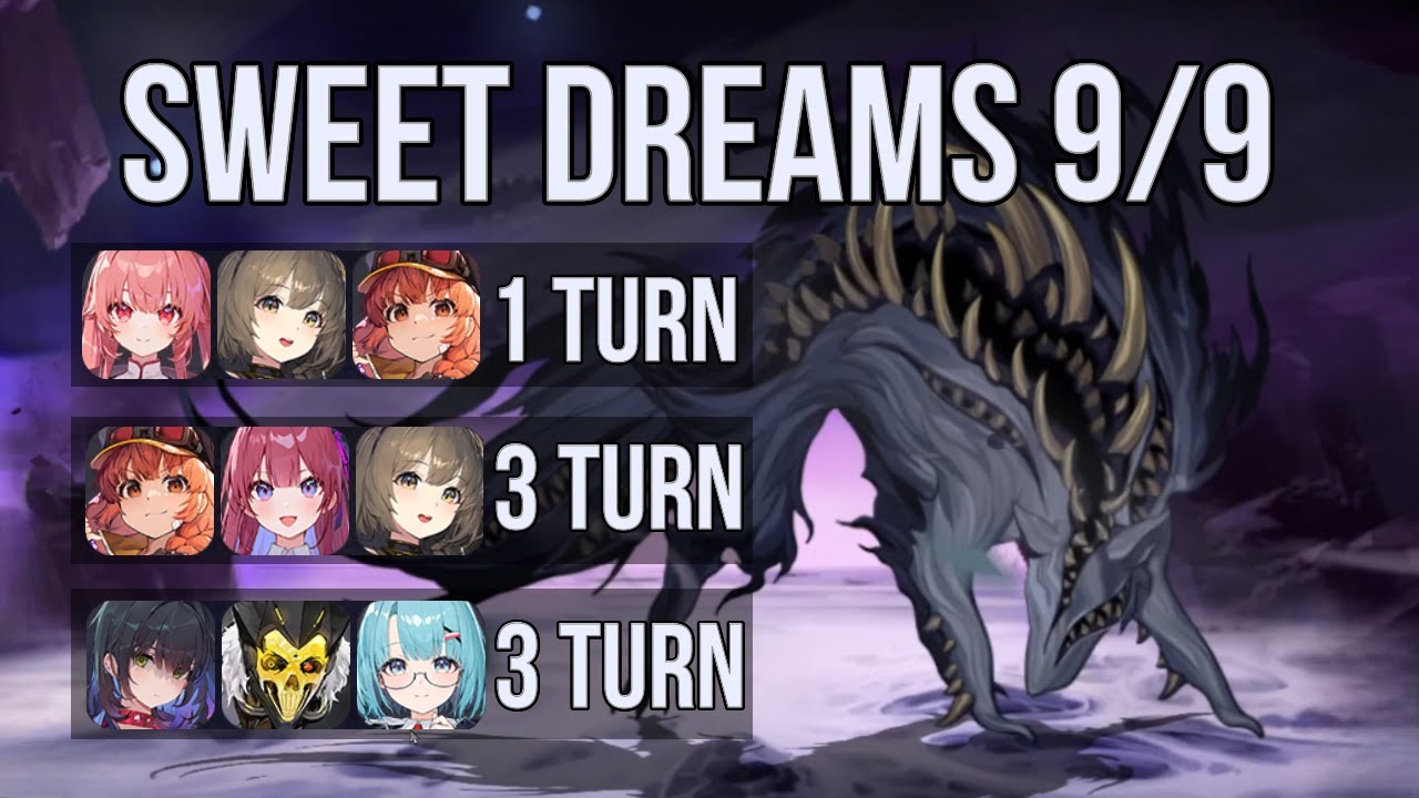 Sweet Dreams 9/9 Team Showcases | Nebula Distortion S1 - Chaos Zero Nightmare
