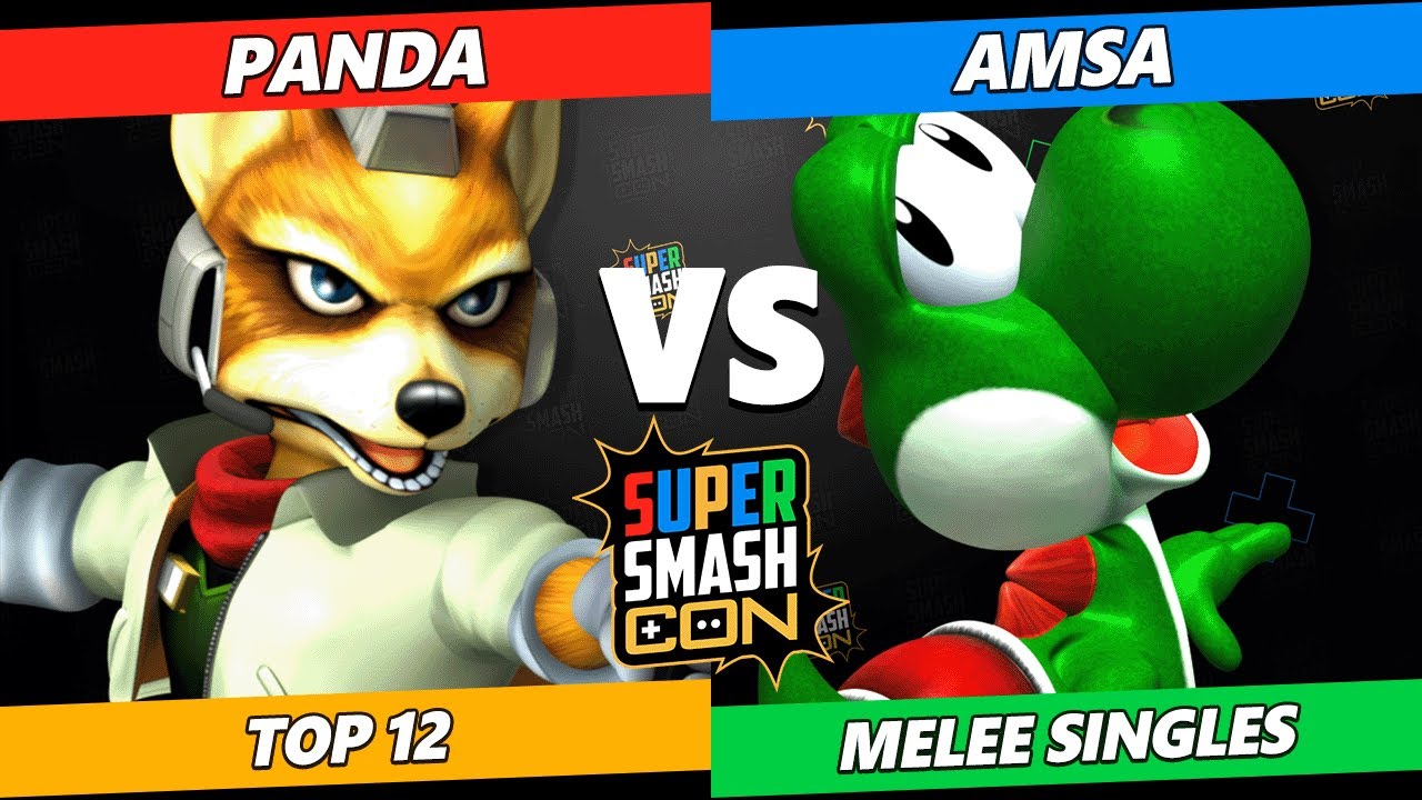 SSC 2023 - Panda (Fox) Vs. Amsa (Yoshi) Smash Melee Tournament