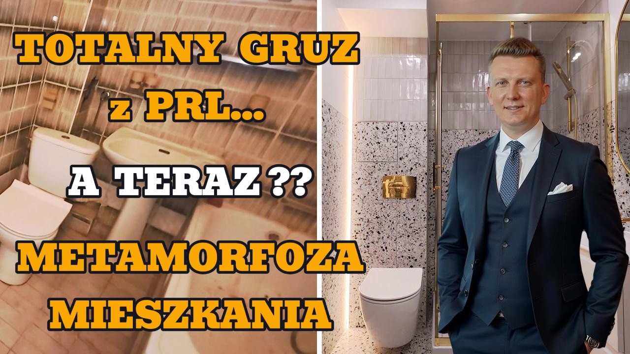 Metamorfoza mieszkania 48 m² | PRZED i PO | Z ruiny z lat 80 powstało coś pięknego Fin nieruchomości