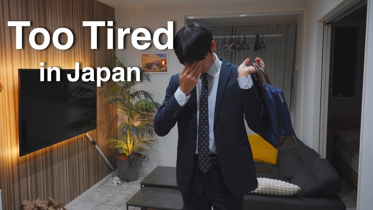 Real Life After Work in Japan 🇯🇵 ｜Too Tired, Yet Peaceful