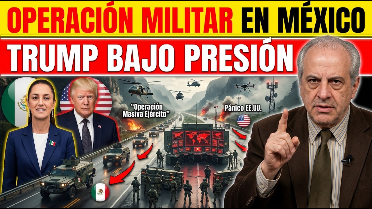&iexcl;Trump entra en p&aacute;nico! Sheinbaum ordena masiva operaci&oacute;n del ej&eacute;rcito en todo M&eacute;xico | Prof. Richar