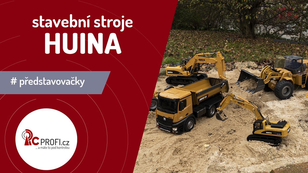 RC stavební stroje HUINA | RCprofi.cz