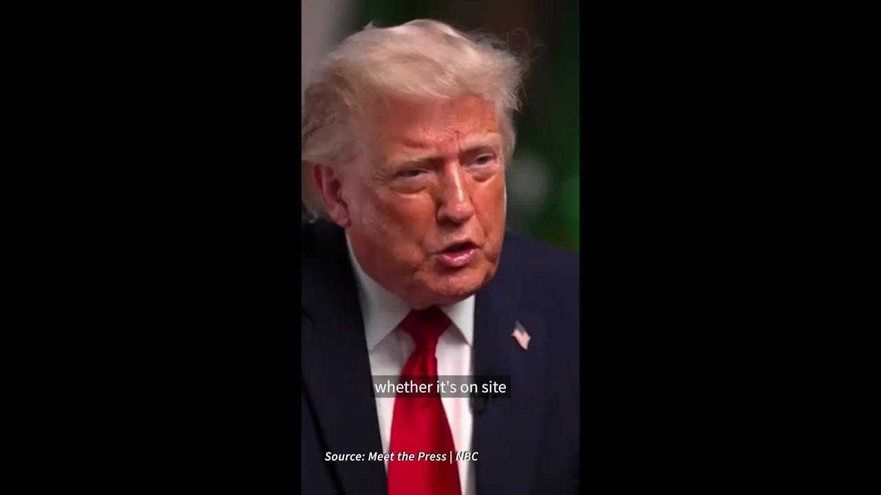 Donald Trump outlines plans to take Iran's 'nuclear dust'